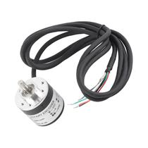 Encoder De Rotação Incremental Magnetoeletrônico De 6mm 600P/R 5V-24V AB 2 Fases Para Automação