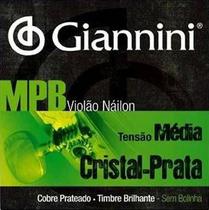 ENCORD. P/VIOLAO NYLON Giannini MPB CRISTAL/PRATA