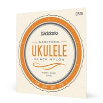 Encord Ukulele Baritono D'Addario Pro-Arté Rect Black EJ53B