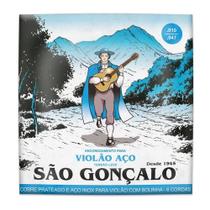 Encordoamento 010 São Gonçalo para Violão Leve