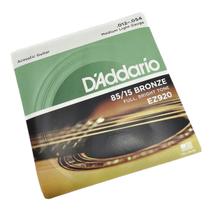Encordoamento 012 Aço Bronze Daddario 12-54 Violão EZ920