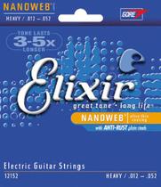 Encordoamento 012 Heavy Para Guitarra Elixir