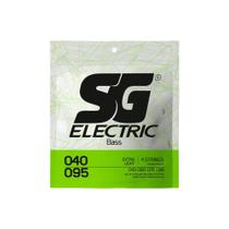 Encordoamento 040 niquel p/baixo 4 cordas 0.040 - 0.095 sg 5107