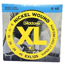Encordoamento 09-46 Guitarra Nickel Wound D'Addario Exl125 - D'Addario Xl (Made In Usa)