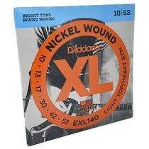 Encordoamento 10-52 para Guitarra Nickel Wound D'Addario EXL140