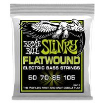 Encordoamento 50-105 baixo 4 cordas flatwound ernie ball Encordoamento 50-105 baixo 4 cordas flatwound ernie ball