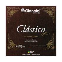 Encordoamento 7 cordas GIANNINI violao Classico NYLON pesada Encordoamento 7 cordas GIANNINI violao Classico NYLON pesada