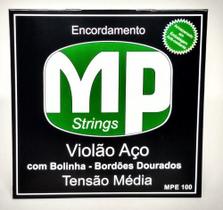 Encordoamento Aço Mp Para Violão - Tensão Media .011 Encordoamento Aço Mp Para Violão - Tensão Media .011