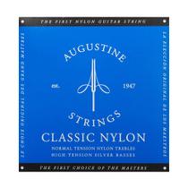 Encordoamento Augustine Classic Blue NT Nylon Trebles HT Silver Basses - Nylon Encordoamento Augustine Classic Blue NT Nylon Trebles HT Silver Basses - Nylon