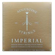 Encordoamento Augustine Imperial Red para Violão de Nylon em Tensão Média (Cordas Agudas) e Tensão Alta (Cordas Graves)