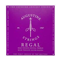 Encordoamento Augustine Regal Blue HT Crystal Trebles HT Silver Basses - Nylon Encordoamento Augustine Regal Blue HT Crystal Trebles HT Silver Basses - Nylon