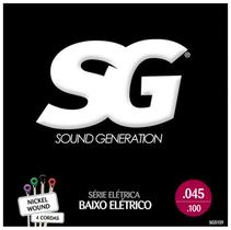 Encordoamento Baixo 4 Cordas 0.045 SG Encordoamento Baixo 4 Cordas 0.045 SG