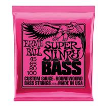 Encordoamento Baixo 4 Cordas 045 Ernie Ball Super Slink Níquel Encordoamento Baixo 4 Cordas 045 Ernie Ball Super Slink Níquel