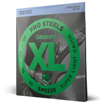 Encordoamento Baixo 4C .040 D'Addario XL Pro Steels EPS220 - D addario