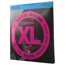 Encordoamento Baixo 4C .045 D Addario XL Nickel Wound EXL170