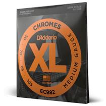 Encordoamento Baixo 4C .050 D'Addario XL Chromes ECB82