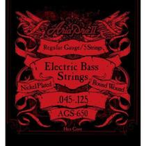 Encordoamento Baixo 5 Cordas Escala .045 Ags650 Aria Pro Ii