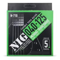 Encordoamento Baixo 5 cordas Nig .040/.125