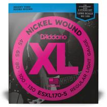 Encordoamento Baixo 5C 45-130 D Addario XL Nickel ESXL170-5 F035