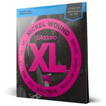 Encordoamento Baixo 5C 45-130 D Addario XL Nickel EXL170-5 F035