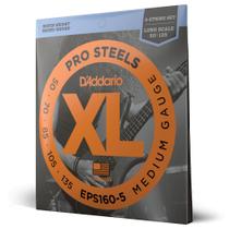 Encordoamento Baixo 5C 50-135 D Addario XLProSteels EPS160-5 Encordoamento Baixo 5C 50-135 D Addario XLProSteels EPS160-5