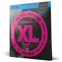 Encordoamento Baixo 6C 032-130 D Addario XL Nickel EXL170-6 F035