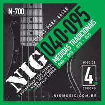 Encordoamento baixo nig n700 040 4c nac Encordoamento baixo nig n700 040 4c nac