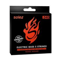 Encordoamento Baixo Solez Slb540 5 Cordas 040