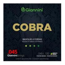 Encordoamento Baixolão 4 Cordas 045 Giannini GEEBASF Encordoamento Baixolão 4 Cordas 045 Giannini GEEBASF