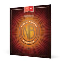 Encordoamento Bandolim 11-40 D Addario Nickel Bronz NBM1140 Encordoamento Bandolim 11-40 D Addario Nickel Bronz NBM1140