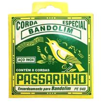 Encordoamento Bandolim Com Bolinha Passarinho Aço Pe940