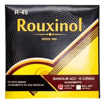Encordoamento Bandolim R45 10 Cordas Laço Loop End Rouxinol