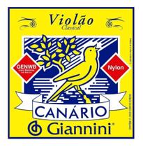 Encordoamento canário violão nylon com bolinha - Giannini