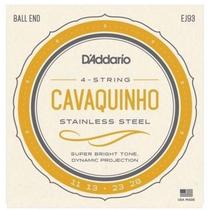 Encordoamento cavaco d addario ej93