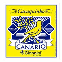 Encordoamento cavaco GIANNINI CANARIO Leve bolinha MEDIA 010