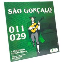 Encordoamento cavaco São Gonçalo corda cavaquinho c bolinha