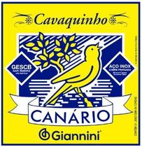 Encordoamento Cavaquinho/Cavaco Tensão Média - GESCB Canário
