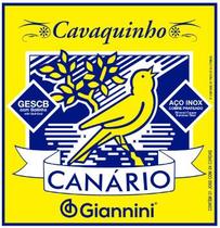 Encordoamento Cavaquinho/Cavaco Tensão Média - GESCB Canário