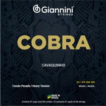 Encordoamento Cavaquinho Cobra Niquel GESCP