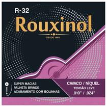 Encordoamento Cavaquinho Tensão Leve 0.24 R32 Rouxinol PRR32L