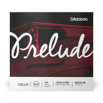 Encordoamento Cello Prelude By DAddario Tensão Média 4/4 J1010 4/4M