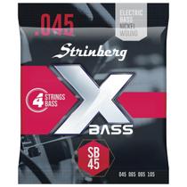 Encordoamento Contra Baixo 4 Cordas Strinberg 045 Sb45