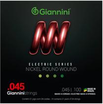 Encordoamento Contra Baixo Pesada Geebrs Giannini