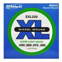 Encordoamento Contra-Baixo Super Ligth .040-.095 - D'Addario Encordoamento Contra-Baixo Super Ligth .040-.095 - D'Addario