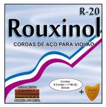 Encordoamento Corda Aço Violao R20 Rouxinol Bolinas De Metal Encordoamento Corda Aço Violao R20 Rouxinol Bolinas De Metal