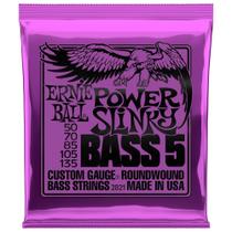 Encordoamento corda baixo 5 cordas ernie ball 050-135 2821 Encordoamento corda baixo 5 cordas ernie ball 050-135 2821