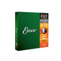 Encordoamento corda elixir baixo 4 cordas 045 escala longa