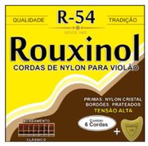 Encordoamento Corda Nylon Violao R54 Rouxinol Acab Classico