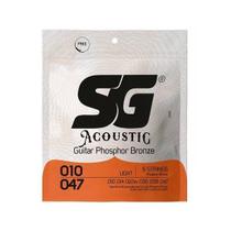 Encordoamento corda sg violao aço 010 phosphor bronze 6690 Encordoamento corda sg violao aço 010 phosphor bronze 6690