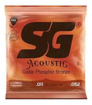 Encordoamento corda sg violao aço 011 phosphor bronze 6691 Encordoamento corda sg violao aço 011 phosphor bronze 6691